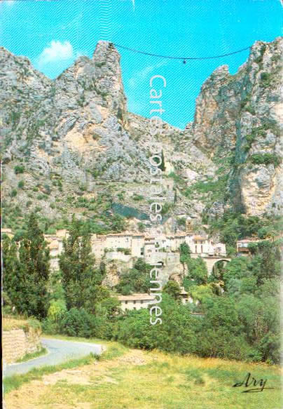 Cartes postales anciennes > CARTES POSTALES > carte postale ancienne > cartes-postales-ancienne.com Provence alpes cote d'azur Moustiers Sainte Marie