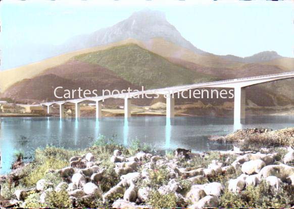 Cartes postales anciennes > CARTES POSTALES > carte postale ancienne > cartes-postales-ancienne.com Provence alpes cote d'azur Savines Le Lac