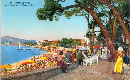 Cartes postales anciennes > CARTES POSTALES > carte postale ancienne > cartes-postales-ancienne.com Provence alpes cote d'azur Juan Les Pins