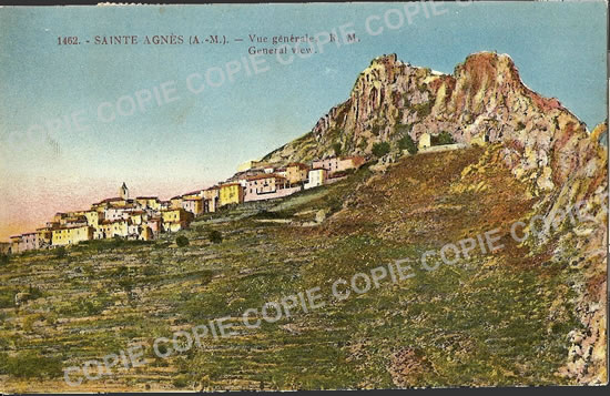 Cartes postales anciennes > CARTES POSTALES > carte postale ancienne > cartes-postales-ancienne.com Provence alpes cote d'azur Sainte Agnes