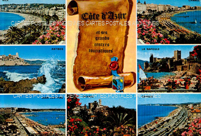 Cartes postales anciennes > CARTES POSTALES > carte postale ancienne > cartes-postales-ancienne.com Provence alpes cote d'azur Alpes maritimes Nice