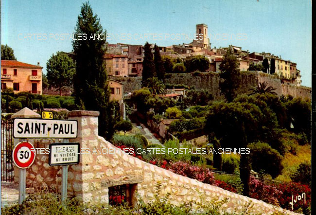 Cartes postales anciennes > CARTES POSTALES > carte postale ancienne > cartes-postales-ancienne.com Provence alpes cote d'azur Alpes maritimes Saint Paul