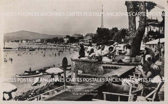 Cartes postales anciennes > CARTES POSTALES > carte postale ancienne > cartes-postales-ancienne.com Provence alpes cote d'azur Juan Les Pins