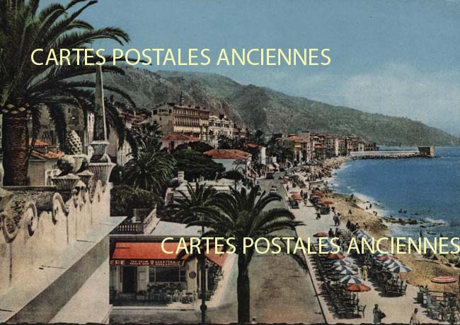 Cartes postales anciennes > CARTES POSTALES > carte postale ancienne > cartes-postales-ancienne.com Provence alpes cote d'azur Menton