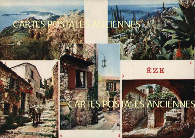 Cartes postales anciennes > CARTES POSTALES > carte postale ancienne > cartes-postales-ancienne.com Provence alpes cote d'azur Eze