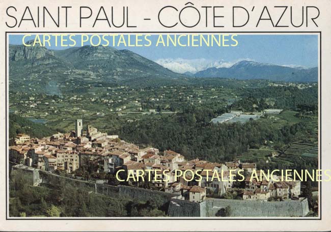 Cartes postales anciennes > CARTES POSTALES > carte postale ancienne > cartes-postales-ancienne.com Provence alpes cote d'azur Saint Paul