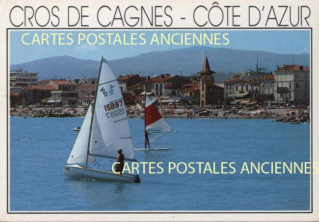 Cartes postales anciennes > CARTES POSTALES > carte postale ancienne > cartes-postales-ancienne.com Provence alpes cote d'azur Cros De Cagnes