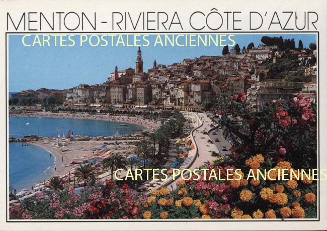 Cartes postales anciennes > CARTES POSTALES > carte postale ancienne > cartes-postales-ancienne.com Provence alpes cote d'azur Menton