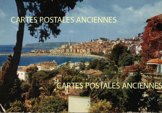 Cartes postales anciennes > CARTES POSTALES > carte postale ancienne > cartes-postales-ancienne.com Provence alpes cote d'azur Menton