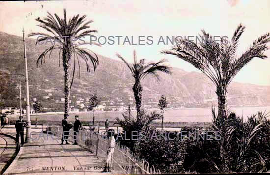 Cartes postales anciennes > CARTES POSTALES > carte postale ancienne > cartes-postales-ancienne.com Provence alpes cote d'azur Menton