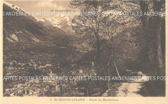 Cartes postales anciennes > CARTES POSTALES > carte postale ancienne > cartes-postales-ancienne.com Alpes maritimes 06 Saint Martin Vesubie