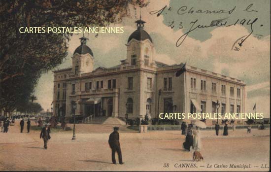 Cartes postales anciennes > CARTES POSTALES > carte postale ancienne > cartes-postales-ancienne.com Alpes maritimes 06 Cannes