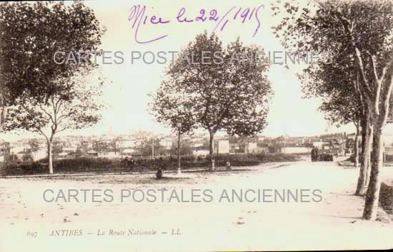 Cartes postales anciennes > CARTES POSTALES > carte postale ancienne > cartes-postales-ancienne.com Alpes maritimes 06 Antibes