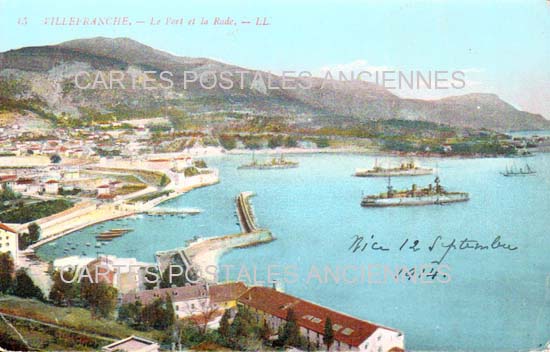 Cartes postales anciennes > CARTES POSTALES > carte postale ancienne > cartes-postales-ancienne.com Provence alpes cote d'azur Villefranche Sur Mer