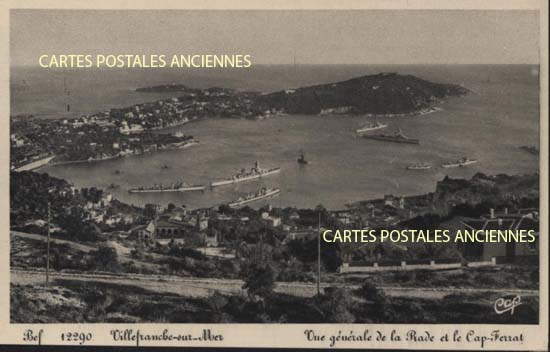 Cartes postales anciennes > CARTES POSTALES > carte postale ancienne > cartes-postales-ancienne.com Provence alpes cote d'azur Villefranche Sur Mer