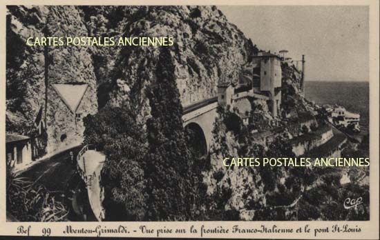 Cartes postales anciennes > CARTES POSTALES > carte postale ancienne > cartes-postales-ancienne.com Provence alpes cote d'azur Menton