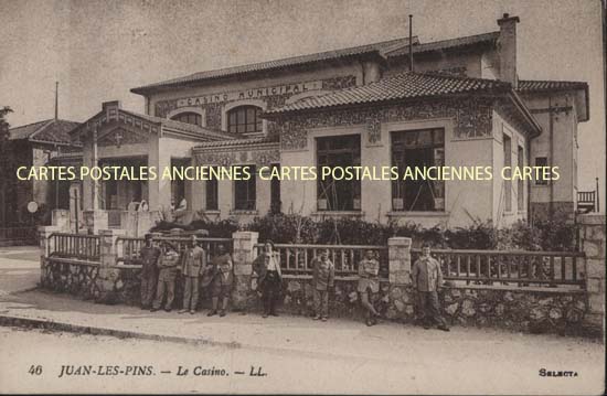 Cartes postales anciennes > CARTES POSTALES > carte postale ancienne > cartes-postales-ancienne.com Provence alpes cote d'azur Juan Les Pins