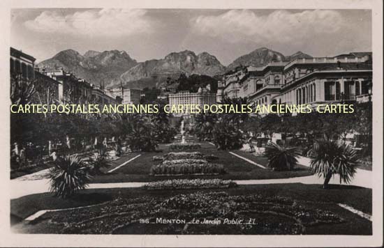 Cartes postales anciennes > CARTES POSTALES > carte postale ancienne > cartes-postales-ancienne.com Provence alpes cote d'azur Menton