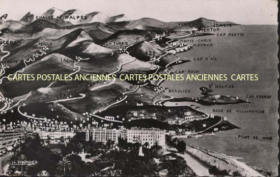 Cartes postales anciennes > CARTES POSTALES > carte postale ancienne > cartes-postales-ancienne.com Provence alpes cote d'azur Nice