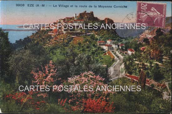 Cartes postales anciennes > CARTES POSTALES > carte postale ancienne > cartes-postales-ancienne.com Provence alpes cote d'azur Eze