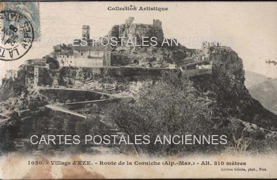 Cartes postales anciennes > CARTES POSTALES > carte postale ancienne > cartes-postales-ancienne.com Provence alpes cote d'azur Eze