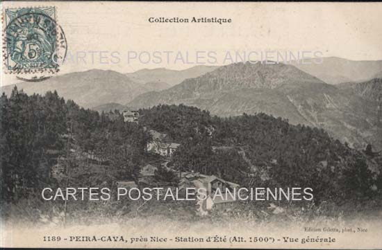 Cartes postales anciennes > CARTES POSTALES > carte postale ancienne > cartes-postales-ancienne.com Provence alpes cote d'azur Peira Cava