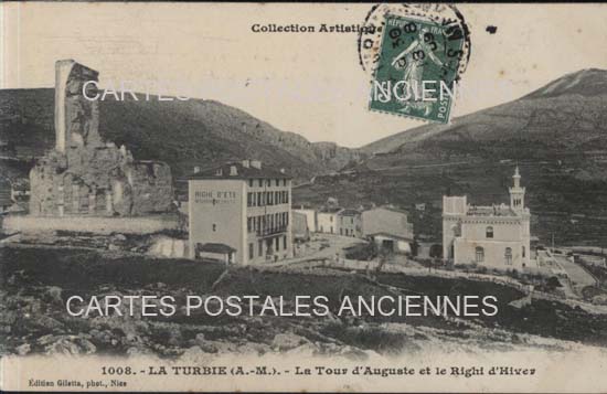 Cartes postales anciennes > CARTES POSTALES > carte postale ancienne > cartes-postales-ancienne.com Provence alpes cote d'azur La Turbie