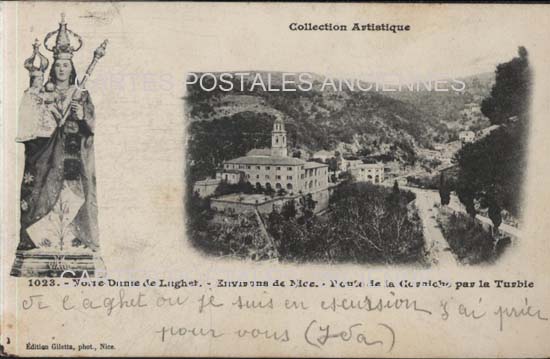 Cartes postales anciennes > CARTES POSTALES > carte postale ancienne > cartes-postales-ancienne.com Provence alpes cote d'azur La Turbie