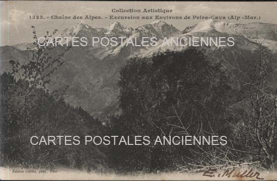 Cartes postales anciennes > CARTES POSTALES > carte postale ancienne > cartes-postales-ancienne.com Provence alpes cote d'azur Peira Cava