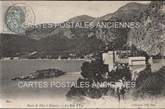 Cartes postales anciennes > CARTES POSTALES > carte postale ancienne > cartes-postales-ancienne.com Provence alpes cote d'azur Eze