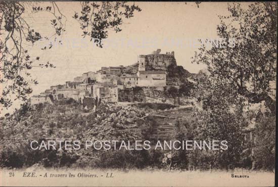 Cartes postales anciennes > CARTES POSTALES > carte postale ancienne > cartes-postales-ancienne.com Provence alpes cote d'azur Eze