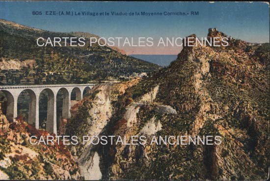 Cartes postales anciennes > CARTES POSTALES > carte postale ancienne > cartes-postales-ancienne.com Provence alpes cote d'azur Eze