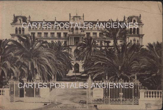 Cartes postales anciennes > CARTES POSTALES > carte postale ancienne > cartes-postales-ancienne.com Provence alpes cote d'azur Cannes