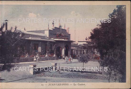 Cartes postales anciennes > CARTES POSTALES > carte postale ancienne > cartes-postales-ancienne.com Provence alpes cote d'azur Juan Les Pins