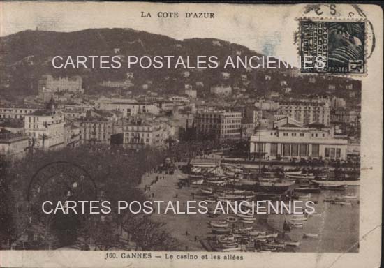 Cartes postales anciennes > CARTES POSTALES > carte postale ancienne > cartes-postales-ancienne.com Provence alpes cote d'azur Cannes