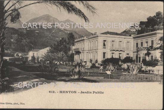 Cartes postales anciennes > CARTES POSTALES > carte postale ancienne > cartes-postales-ancienne.com Provence alpes cote d'azur Menton