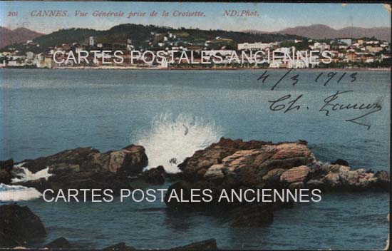 Cartes postales anciennes > CARTES POSTALES > carte postale ancienne > cartes-postales-ancienne.com Provence alpes cote d'azur Cannes