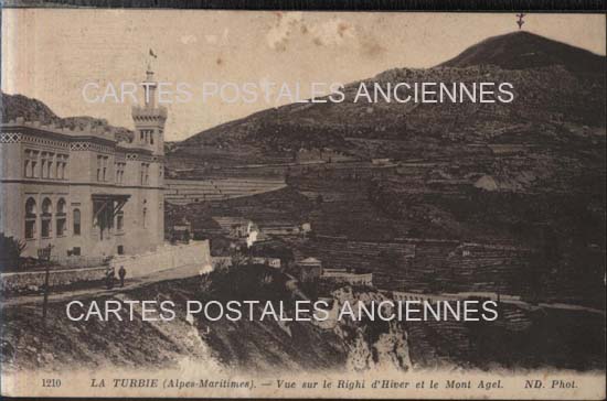 Cartes postales anciennes > CARTES POSTALES > carte postale ancienne > cartes-postales-ancienne.com Provence alpes cote d'azur La Turbie