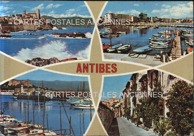 Cartes postales anciennes > CARTES POSTALES > carte postale ancienne > cartes-postales-ancienne.com Provence alpes cote d'azur Antibes