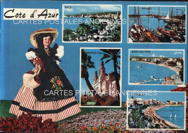 Cartes postales anciennes > CARTES POSTALES > carte postale ancienne > cartes-postales-ancienne.com Provence alpes cote d'azur Juan Les Pins