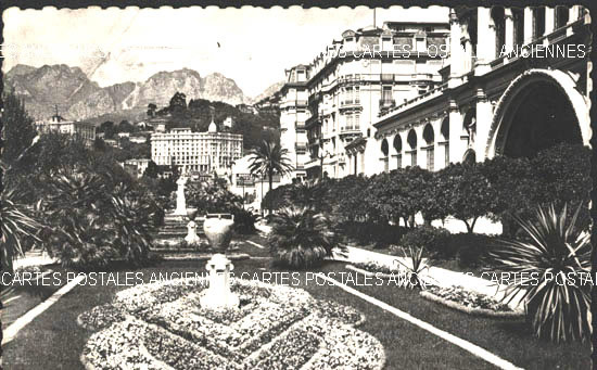 Cartes postales anciennes > CARTES POSTALES > carte postale ancienne > cartes-postales-ancienne.com Provence alpes cote d'azur Alpes maritimes Menton