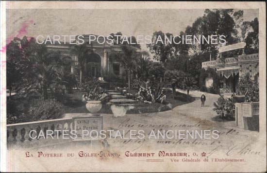 Cartes postales anciennes > CARTES POSTALES > carte postale ancienne > cartes-postales-ancienne.com Provence alpes cote d'azur Alpes maritimes Juan Les Pins