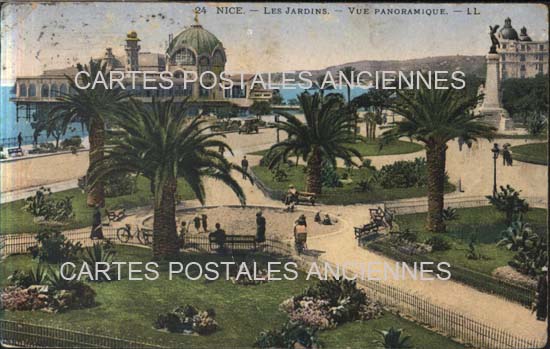 Cartes postales anciennes > CARTES POSTALES > carte postale ancienne > cartes-postales-ancienne.com Provence alpes cote d'azur Alpes maritimes Nice