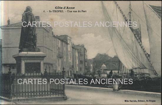 Cartes postales anciennes > CARTES POSTALES > carte postale ancienne > cartes-postales-ancienne.com Provence alpes cote d'azur Var Saint Tropez