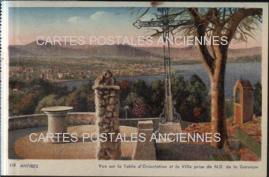 Cartes postales anciennes > CARTES POSTALES > carte postale ancienne > cartes-postales-ancienne.com Provence alpes cote d'azur Alpes maritimes Antibes