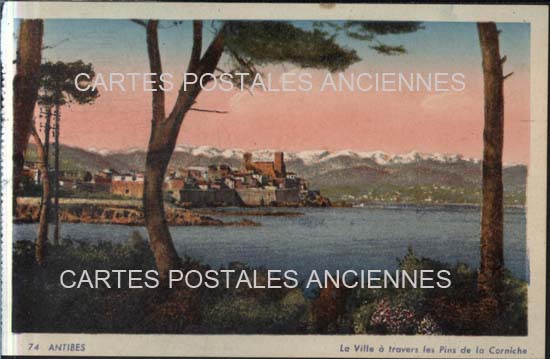 Cartes postales anciennes > CARTES POSTALES > carte postale ancienne > cartes-postales-ancienne.com Provence alpes cote d'azur Alpes maritimes Antibes