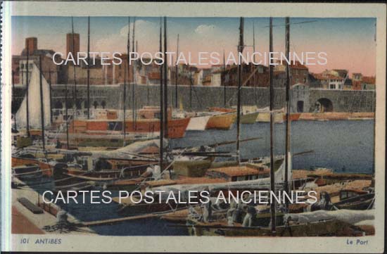 Cartes postales anciennes > CARTES POSTALES > carte postale ancienne > cartes-postales-ancienne.com Provence alpes cote d'azur Alpes maritimes Antibes