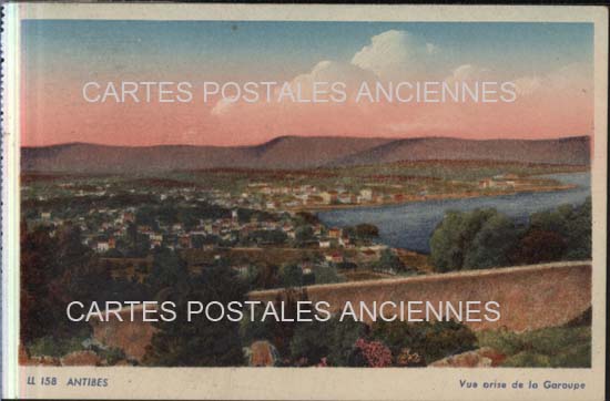 Cartes postales anciennes > CARTES POSTALES > carte postale ancienne > cartes-postales-ancienne.com Alpes maritimes 06 Antibes