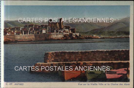 Cartes postales anciennes > CARTES POSTALES > carte postale ancienne > cartes-postales-ancienne.com Alpes maritimes 06 Antibes