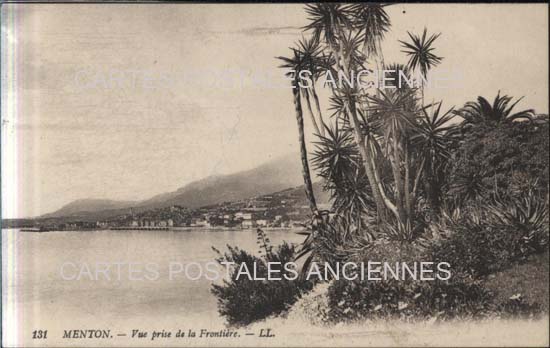 Cartes postales anciennes > CARTES POSTALES > carte postale ancienne > cartes-postales-ancienne.com Provence alpes cote d'azur Alpes maritimes Menton